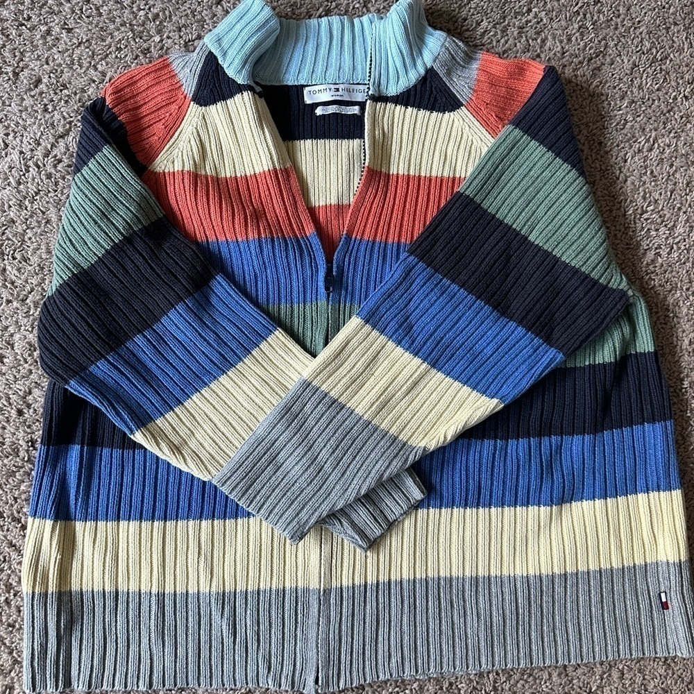 Multi colored Tommy Hilfiger sweater